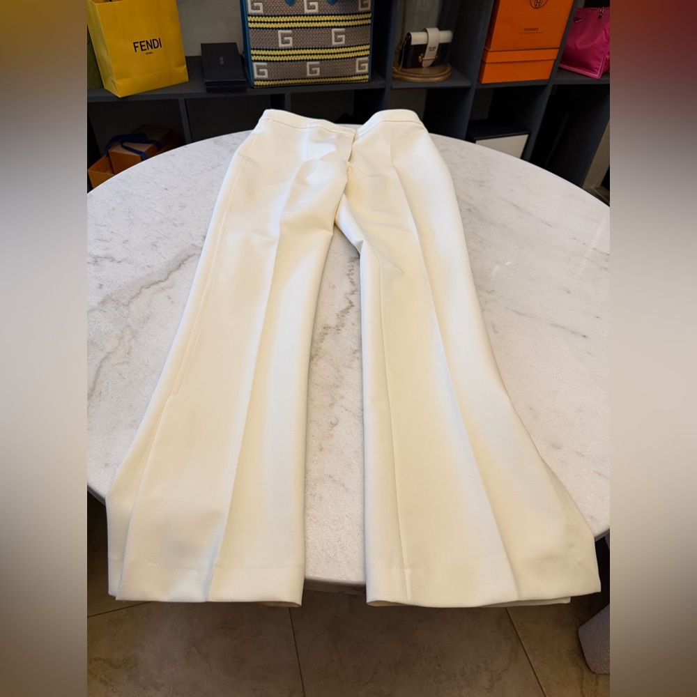 Zara Elegant Cream pants - Picture 5 of 10